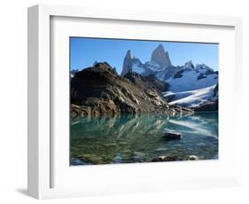 Fitz Roy Range, Andes, Patagonia Argentina-Maureen Eversgerd-Framed Photographic Print