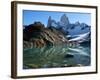 Fitz Roy Range, Andes, Patagonia Argentina-Maureen Eversgerd-Framed Photographic Print