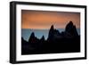 Fitz Roy Range at Sunset, Patagonia, Argentina-Bennett Barthelemy-Framed Photographic Print