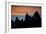 Fitz Roy Range at Sunset, Patagonia, Argentina-Bennett Barthelemy-Framed Photographic Print