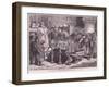 Fitzarthur Forbidding the Burial of William Ad 1087-Francois Edouard Zier-Framed Giclee Print