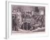 Fitzarthur Forbidding the Burial of William Ad 1087-Francois Edouard Zier-Framed Giclee Print