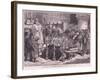 Fitzarthur Forbidding the Burial of William Ad 1087-Francois Edouard Zier-Framed Giclee Print