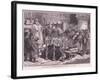 Fitzarthur Forbidding the Burial of William Ad 1087-Francois Edouard Zier-Framed Giclee Print