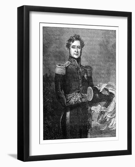 Fitzroy James Henry Somerset (1788-185), 1st Baron Raglan, English Soldier-null-Framed Giclee Print