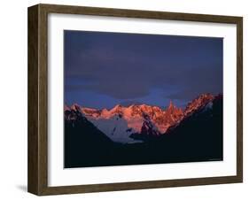 Fitzroy Massif, Patagonia Argentina-Pete Oxford-Framed Photographic Print