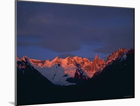 Fitzroy Massif, Patagonia Argentina-Pete Oxford-Mounted Photographic Print