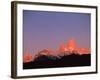 Fitzroy Massif Peak at Sunset, Andes, Patagonia, Argentina, South America-Pete Oxford-Framed Photographic Print