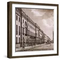 Fitzroy Square, St Pancras, London, C1820-null-Framed Giclee Print