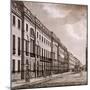 Fitzroy Square, St Pancras, London, C1820-null-Mounted Giclee Print