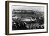 Fitzsimmons Defeats Corbett for Boxing Title Photograph - Carson City, Nevada-Lantern Press-Framed Art Print