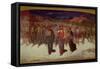 Fiumana 1895-96-Giuseppe Pellizza da Volpedo-Framed Stretched Canvas