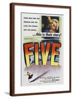 Five, 1951-null-Framed Art Print