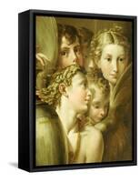 Five Angels-Parmigianino-Framed Stretched Canvas