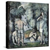 Five Bathers, C1875-1877-Paul Cézanne-Stretched Canvas