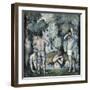 Five Bathers, C1875-1877-Paul Cézanne-Framed Giclee Print