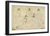 Five Beauties, 1787-1796-Chobunsai Eishi-Framed Giclee Print