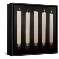 Five Candles, Sri Lanka, 2012-Lincoln Seligman-Framed Stretched Canvas