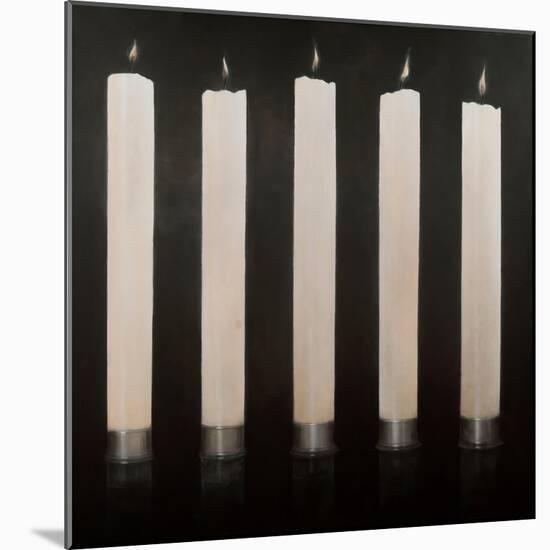 Five Candles, Sri Lanka, 2012-Lincoln Seligman-Mounted Giclee Print