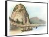 Five Canoes of Corpsmen on the Columbia River-Roger Cooke-Framed Stretched Canvas