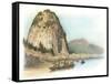 Five Canoes of Corpsmen on the Columbia River-Roger Cooke-Framed Stretched Canvas