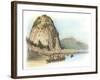 Five Canoes of Corpsmen on the Columbia River-Roger Cooke-Framed Giclee Print