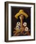 Five Daisies-Oscar Ortiz-Framed Giclee Print