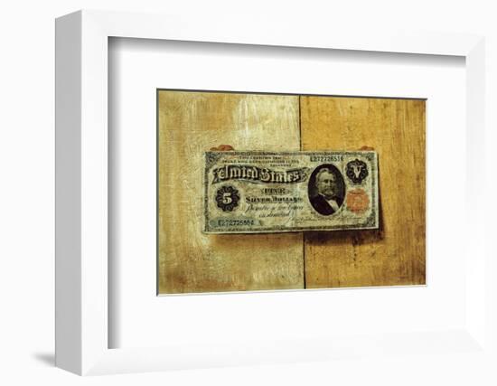 Five Dollar Bill-Victor Dubreuil-Framed Premium Giclee Print