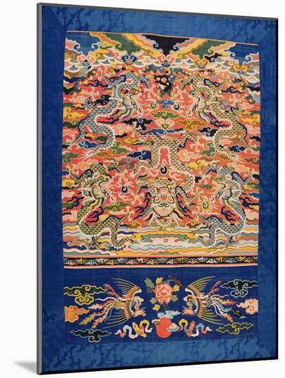 Five-Dragon Kossu, Wanli Period, 1573-1619-null-Mounted Giclee Print