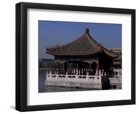 Five Dragon Pavilions, Beihai Park, Beijing, China-null-Framed Premium Giclee Print