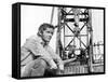 Five Easy Pieces, Jack Nicholson, 1970, Working at the Oil Well-null-Framed Stretched Canvas