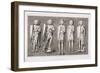 Five Effiigies of Knights from Temple Church, London, 1786-James Basire I-Framed Giclee Print