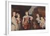 'Five Eldest Children of Charles I', 1637, (1903)-Anthony Van Dyck-Framed Giclee Print