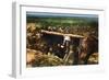 Five German Soldiers Living in a Dugout, Western Front, 1915-null-Framed Giclee Print