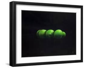 Five Green Apples-Lincoln Seligman-Framed Giclee Print