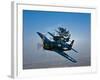 Five Grumman F8F Bearcats in Formation-Stocktrek Images-Framed Photographic Print