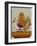 Five Headed Brahma on a Goose, India-null-Framed Giclee Print