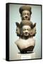 Five-Headed Bust of Shiva, Mid 10th Century-null-Framed Stretched Canvas