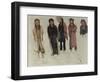 Five Indians-Albert Bierstadt-Framed Giclee Print