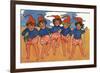 Five Jolly Sailor Boys are We-Hilda Dix Sandford-Framed Premium Giclee Print