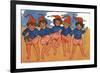 Five Jolly Sailor Boys are We-Hilda Dix Sandford-Framed Premium Giclee Print