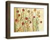 Five Little Birds Playing Amongst the Poppies-Jennifer Lommers-Framed Giclee Print