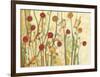 Five Little Birds Playing Amongst the Poppies-Jennifer Lommers-Framed Art Print