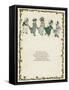 Five Little Girls Dancing-Kate Greenaway-Framed Stretched Canvas