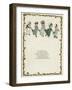 Five Little Girls Dancing-Kate Greenaway-Framed Art Print