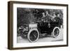 Five Men Sitting in a Motor Car, 1902-null-Framed Giclee Print