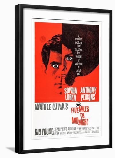 Five Miles to Midnight-null-Framed Art Print