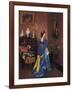 Five Minutes Late-Auguste Toulmouche-Framed Giclee Print