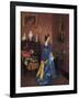 Five Minutes Late-Auguste Toulmouche-Framed Giclee Print