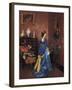Five Minutes Late-Auguste Toulmouche-Framed Giclee Print